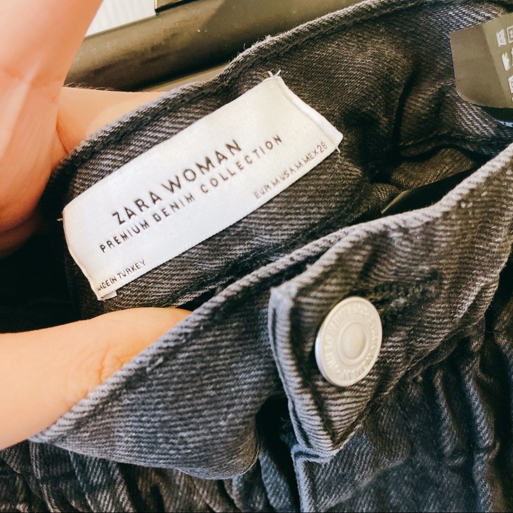 Zara Premium Denim Skirt - Picture 6 of 6